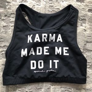 Spiritual Gangster Karma Sports Bra
